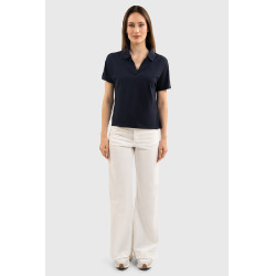 Polo Harcour Capella mulher Marinho Azul-marinho