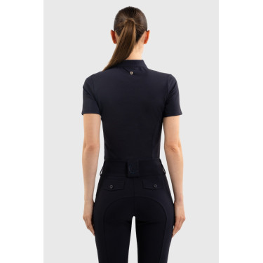 Polo Harcour Lyra mulher Marinho Azul-marinho