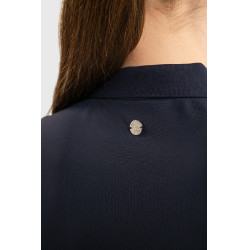 Polo Harcour Lyra mulher Marinho Azul-marinho