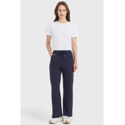 Calças de malha Harcour Clarisse para mulher Marinho Azul-marinho