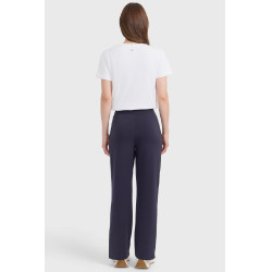 Calças de malha Harcour Clarisse para mulher Marinho Azul-marinho