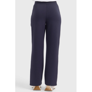 Calças de malha Harcour Clarisse para mulher Marinho Azul-marinho
