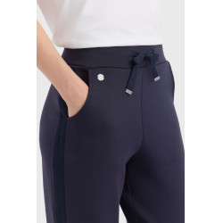 Calças de malha Harcour Clarisse para mulher Marinho Azul-marinho