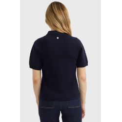 Polo pulôver Harcour Cherry feminino Marinho Azul-marinho
