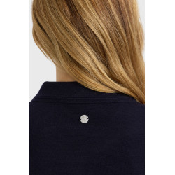 Polo pulôver Harcour Cherry feminino Marinho Azul-marinho