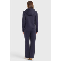 Sweat com fecho Harcour Clarianne mulher Marinho Azul-marinho