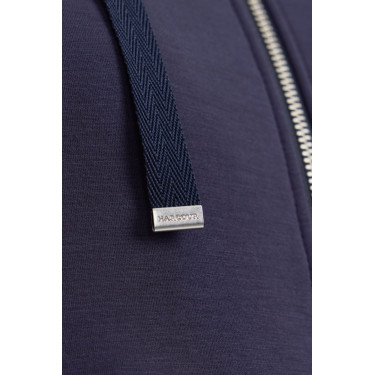 Sweat com fecho Harcour Clarianne mulher Marinho Azul-marinho