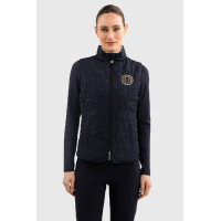 Colete sem mangas Harcour Quickstara Reversível Feminino CSIO La Baule Marinho / marinharia céu Azul-marinho