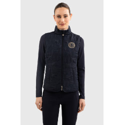 Colete sem mangas Harcour Quickstara Reversível Feminino CSIO La Baule Marinho / marinharia céu Azul-marinho