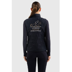 Colete sem mangas Harcour Quickstara Reversível Feminino CSIO La Baule Marinho / marinharia céu Azul-marinho