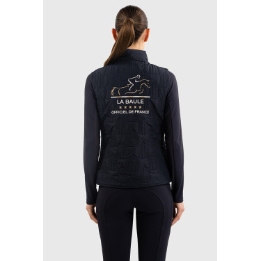Colete sem mangas Harcour Quickstara Reversível Feminino CSIO La Baule Marinho / marinharia céu Azul-marinho
