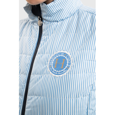Colete sem mangas Harcour Quickstara Reversível Feminino CSIO La Baule Marinho / marinharia céu Azul-marinho