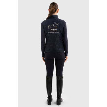 Colete sem mangas Harcour Quickstara Reversível Feminino CSIO La Baule Marinho / marinharia céu Azul-marinho