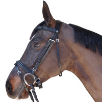 Bridon Pull Back Euro Canter Preto
