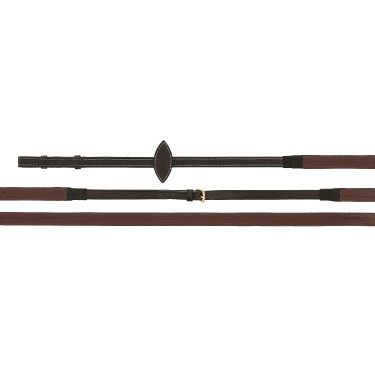 Rendas de borracha NortonPro EK-Couro oleado Havana Castanho