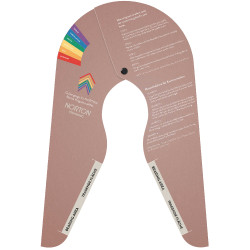 Medidor de arcadas Norton Rexine Progress Castanho