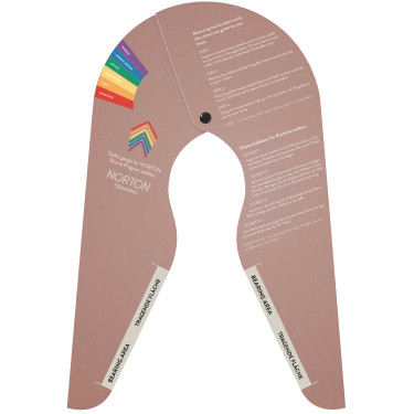 Medidor de arcadas Norton Rexine Progress Castanho
