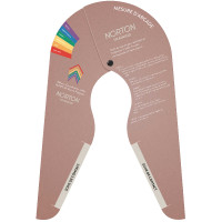 Medidor de arcadas Norton Rexine Progress Castanho Medidor de arcadas Norton Rexine Progress Castanho
