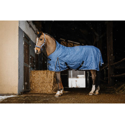 Manta Tyrex Equithème Aisance 1200D Azul cobalto