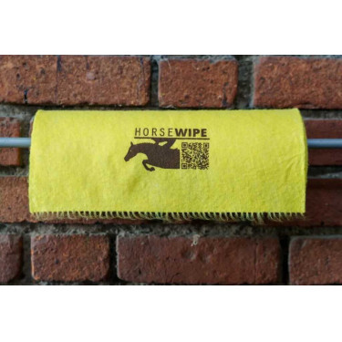 Rolo de pano de limpeza Horsewipe Amarelo