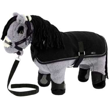 Conjunto Mini cabresto + manta Pony Academy Preto Conjunto Mini cabresto + manta Pony Academy Preto