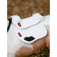 Amortecedor de lã de ovelha LeMieux Merino Toy Pony Branco