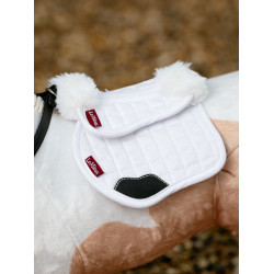 Amortecedor de lã de ovelha LeMieux Merino Toy Pony Branco