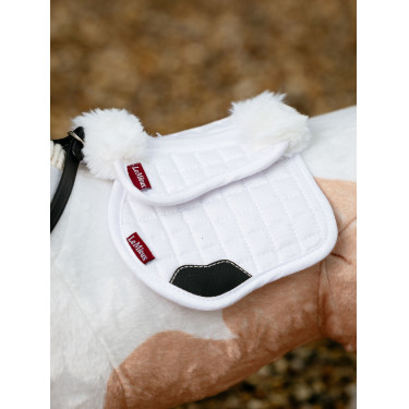 Amortecedor de lã de ovelha LeMieux Merino Toy Pony Branco