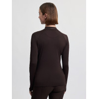 Base Layer leve LeMieux Brilliance Heyden feminino Espresso Castanho