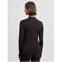 Base Layer leve LeMieux Brilliance Heyden feminino Espresso Castanho Base Layer leve LeMieux Brilliance Heyden feminino Espresso Castanho