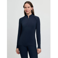 Base Layer leve LeMieux Brilliance Heyden feminino Marinho Azul-marinho