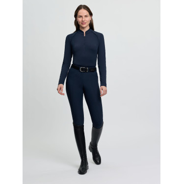 Base Layer leve LeMieux Brilliance Heyden feminino Marinho Azul-marinho