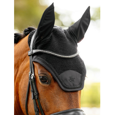 Capuz antimoscas LeMieux Brilliance Preto Capuz antimoscas LeMieux Brilliance Preto