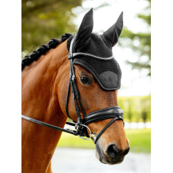 Capuz antimoscas LeMieux Brilliance Preto Capuz antimoscas LeMieux Brilliance Preto