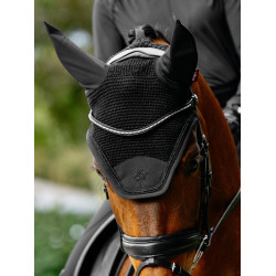 Capuz antimoscas LeMieux Brilliance Preto Capuz antimoscas LeMieux Brilliance Preto