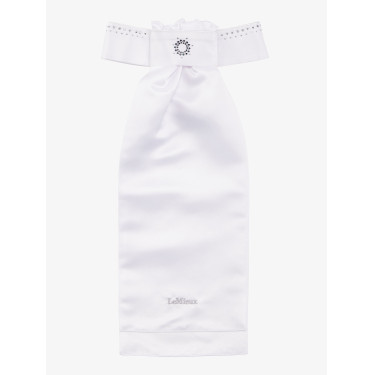 Gravata de concurso LeMieux Brilliance Branco / marinho