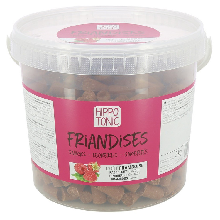 Doces para cavalos Hippo-Tonic sabor framboesa Doces para cavalos Hippo-Tonic sabor framboesa