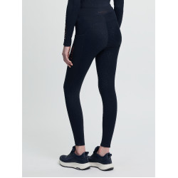 Legging pull-on Young Rider LeMieux Orla Brilliance Sparkle Marinho Azul-marinho