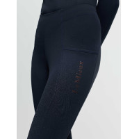 Legging pull-on Young Rider LeMieux Orla Brilliance Sparkle Marinho Azul-marinho