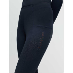 Legging pull-on Young Rider LeMieux Orla Brilliance Sparkle Marinho Azul-marinho