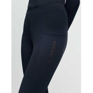 Legging pull-on Young Rider LeMieux Orla Brilliance Sparkle Marinho Azul-marinho