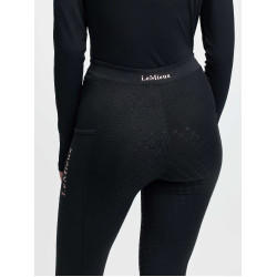 Legging pull-on Young Rider LeMieux Orla Brilliance Sparkle Preto Legging pull-on Young Rider LeMieux Orla Brilliance Sparkle Preto