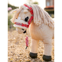 Corda de condução e cabresto Toy Pony Harlow Coral Crush Harlow esmagamento coral Vermelho