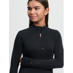 Camisola interior Young Rider LeMieux Sparkle Preto Camisola interior Young Rider LeMieux Sparkle Preto