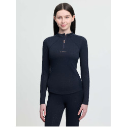 Camisola interior Young Rider LeMieux Sparkle Marinho Azul-marinho Camisola interior Young Rider LeMieux Sparkle Marinho Azul-marinho