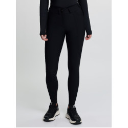 Calça de equitação LeMieux com joelheiras de silicone Brilliance feminina Preto Calça de equitação LeMieux com joelheiras de silicone Brilliance feminina Preto