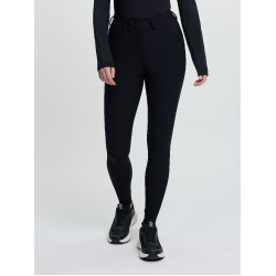 Calças de equitação LeMieux com fundo em silicone Brilliance para mulher Preto Calças de equitação LeMieux com fundo em silicone Brilliance para mulher Preto
