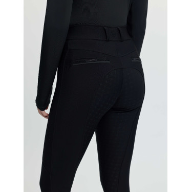 Calças de equitação LeMieux com fundo em silicone Brilliance para mulher Preto Calças de equitação LeMieux com fundo em silicone Brilliance para mulher Preto