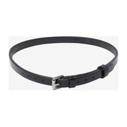 Cilha LeMieux Kudos Flash em couro envernizado Preto / prata