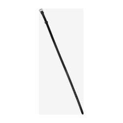Cilha LeMieux Kudos Flash em couro envernizado Preto / prata